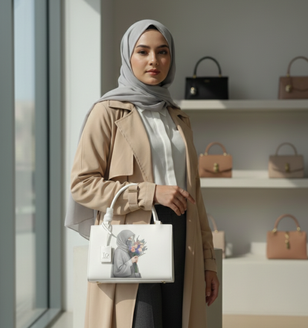 Premium Hijabi Small Handbag – Chic Fashion Essential & Crossbody Purse for Women