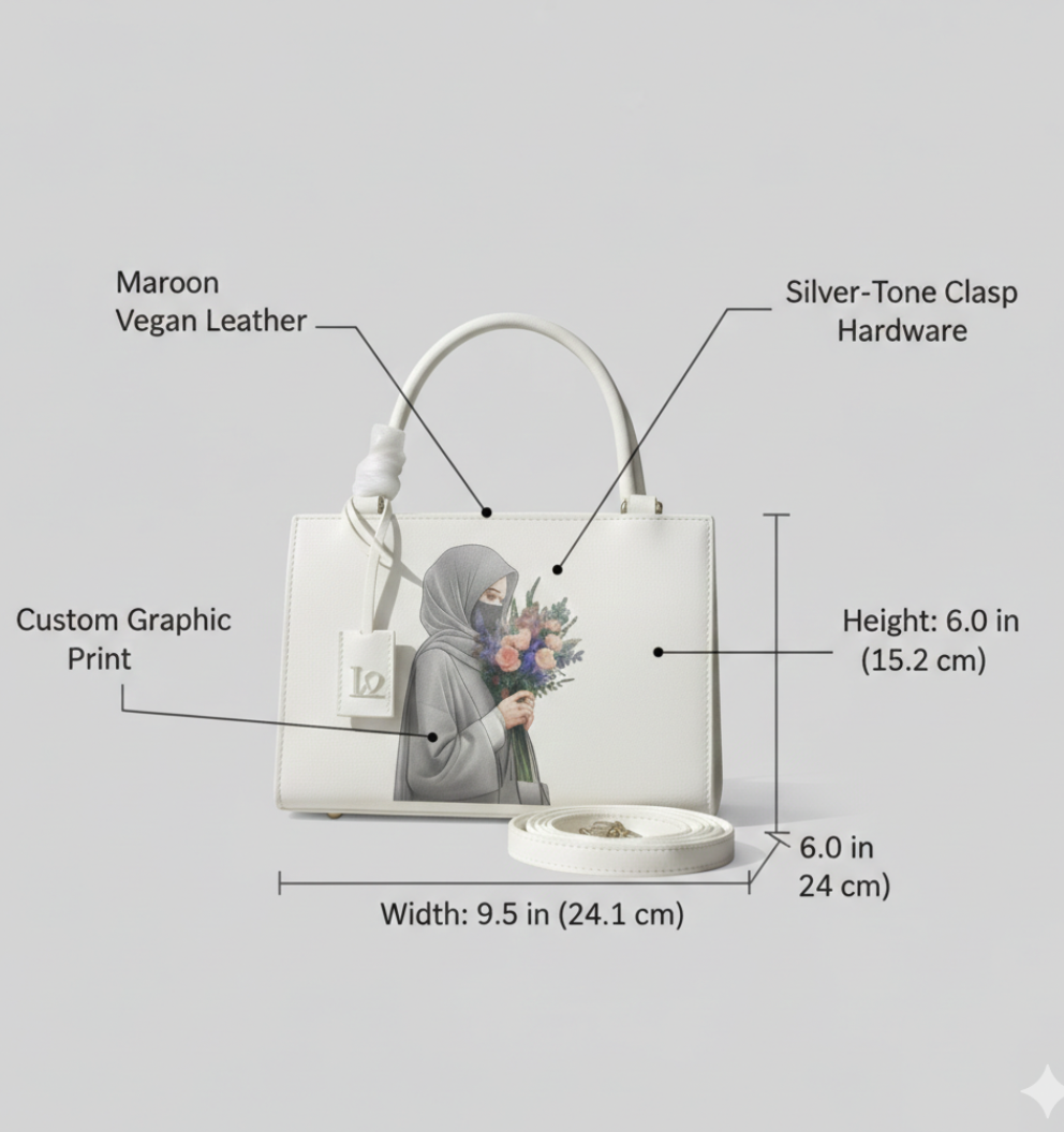 Premium Hijabi Small Handbag – Chic Fashion Essential & Crossbody Purse for Women